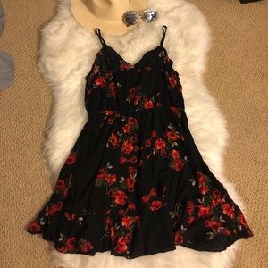 Floral Ruffle Dress
